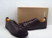 dsquared hommes 2019U chaussures discount cuir petits carres coffee